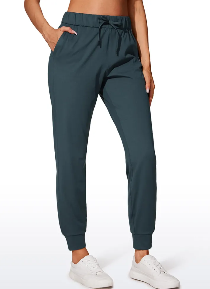 Sale CRZ YOGA Stretch Drawstring Jogger with Pockets 27''