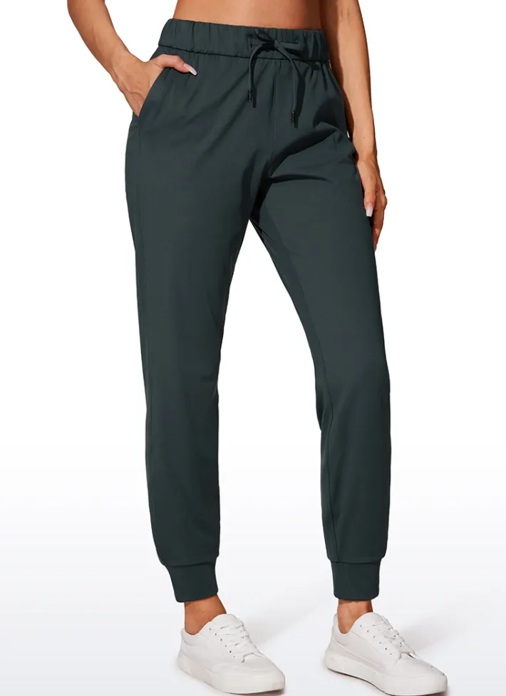 Cheap CRZ YOGA Stretch Drawstring Jogger with Pockets 27''