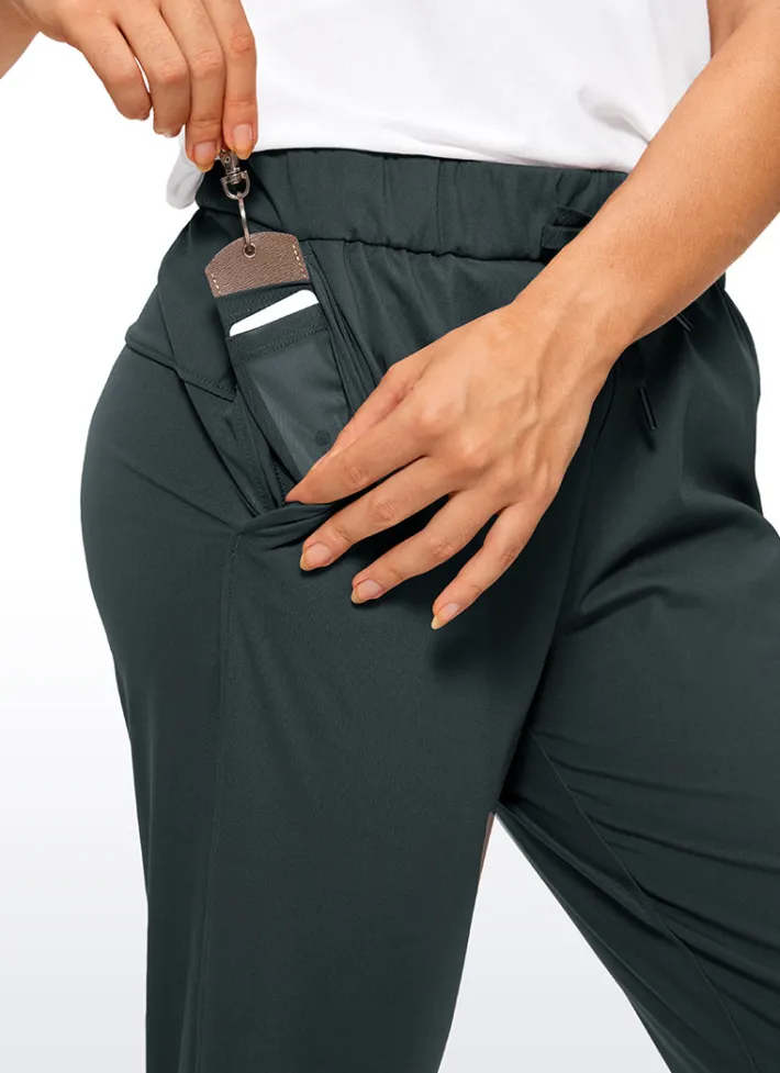 Store CRZ YOGA Stretch Drawstring Long Pants with Pockets 31''