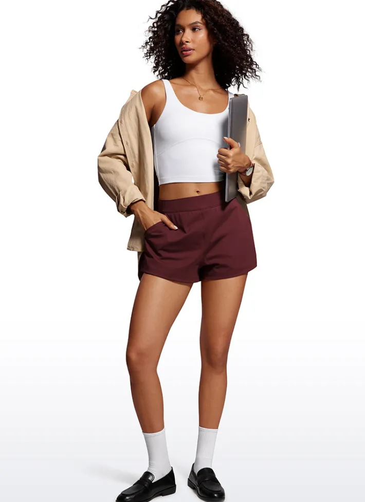 Flash Sale CRZ YOGA Stretch High-Rise Shorts with Pockets 2.5"