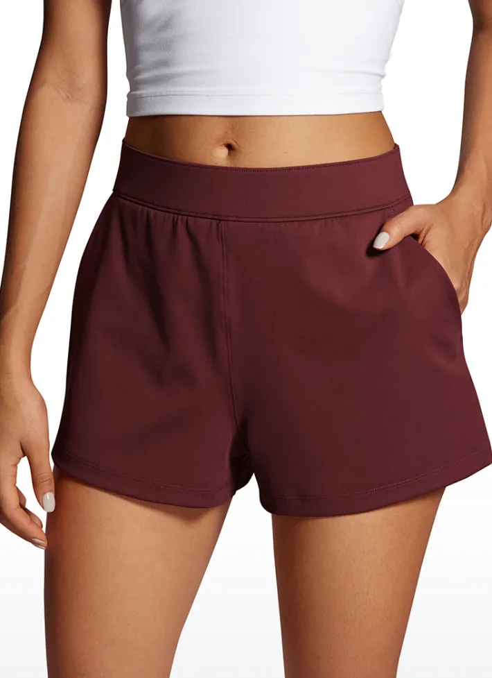 Flash Sale CRZ YOGA Stretch High-Rise Shorts with Pockets 2.5"