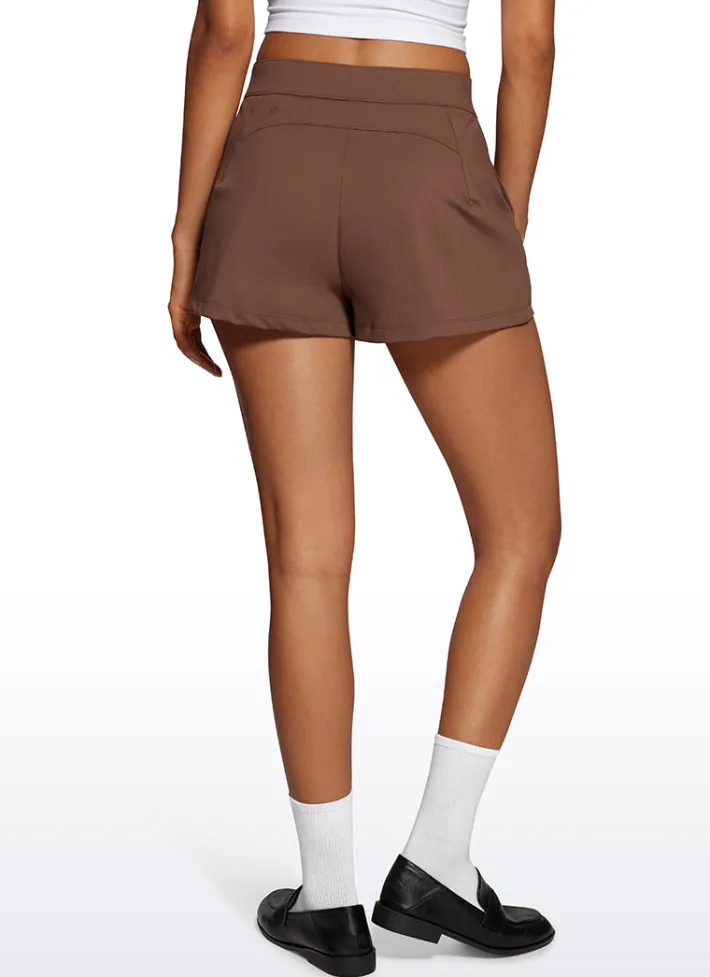 Flash Sale CRZ YOGA Stretch High-Rise Shorts with Pockets 2.5"