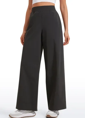 Sale CRZ YOGA Stretch Wide Leg Casual Pants 30"