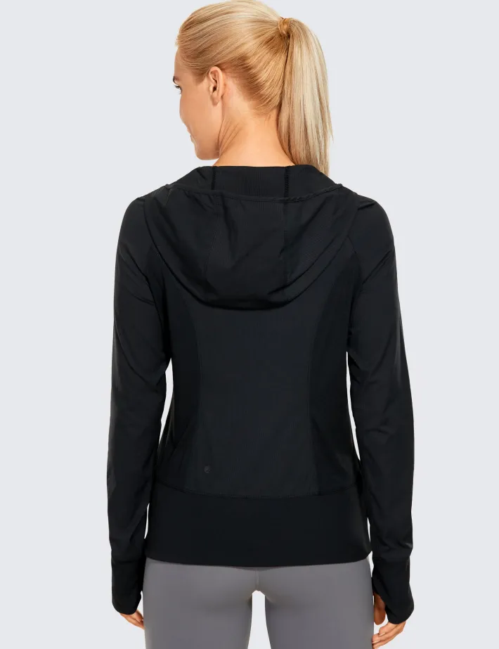 Online CRZ YOGA Striped Full Zip Jackets