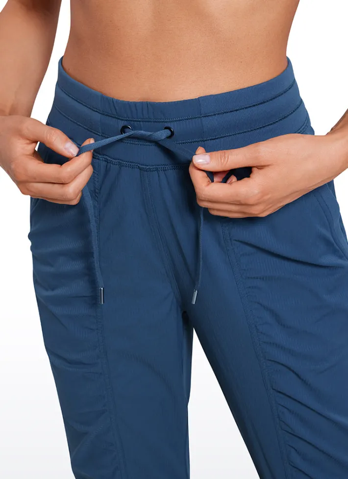 Store CRZ YOGA Striped Joggers with Pockets 28'' - Ruched