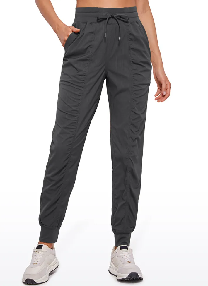 Store CRZ YOGA Striped Joggers with Pockets 28'' - Ruched