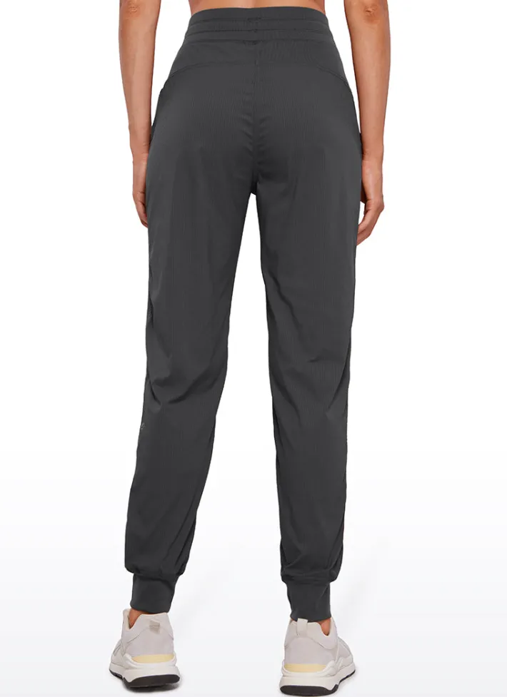 Store CRZ YOGA Striped Joggers with Pockets 28'' - Ruched