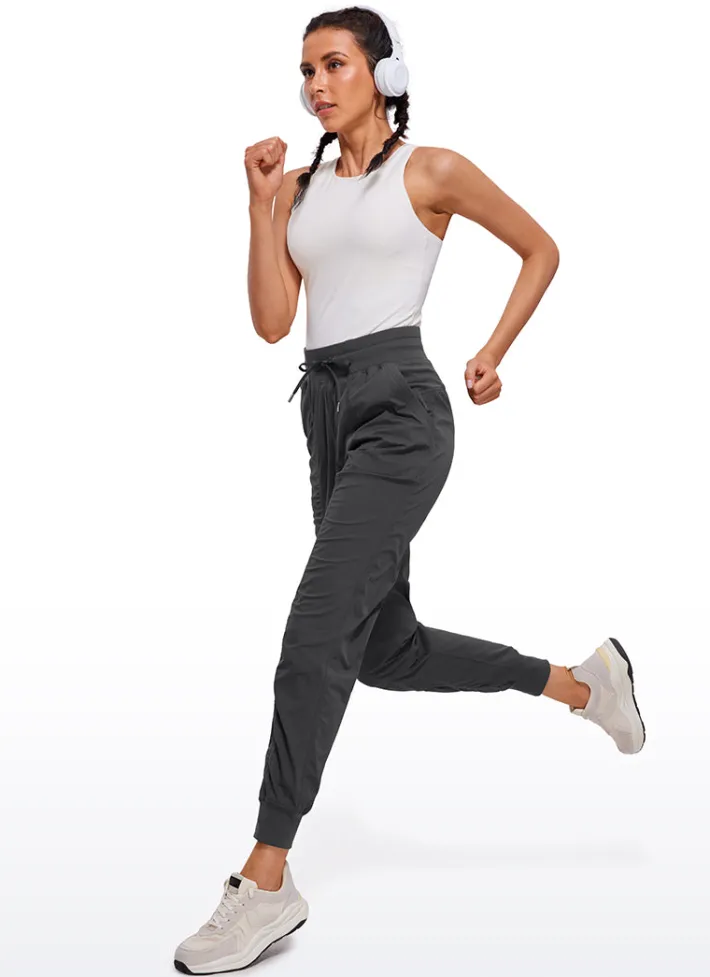 Store CRZ YOGA Striped Joggers with Pockets 28'' - Ruched