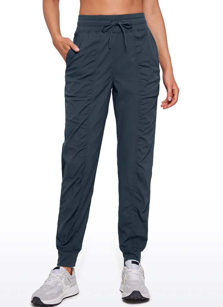 Store CRZ YOGA Striped Joggers with Pockets 28'' - Ruched