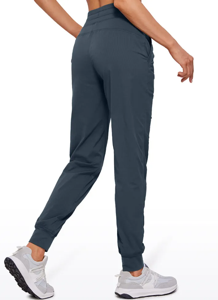 Store CRZ YOGA Striped Joggers with Pockets 28'' - Ruched