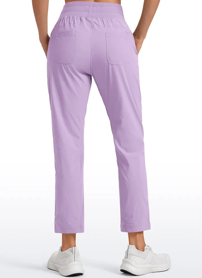 Outlet CRZ YOGA Striped Pants with Pockets 27''- Cinched Leg