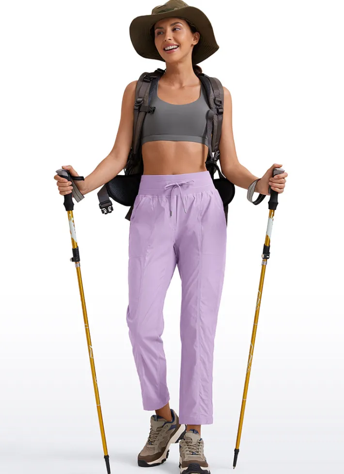 Outlet CRZ YOGA Striped Pants with Pockets 27''- Cinched Leg
