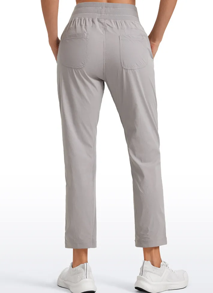 Outlet CRZ YOGA Striped Pants with Pockets 27''- Cinched Leg