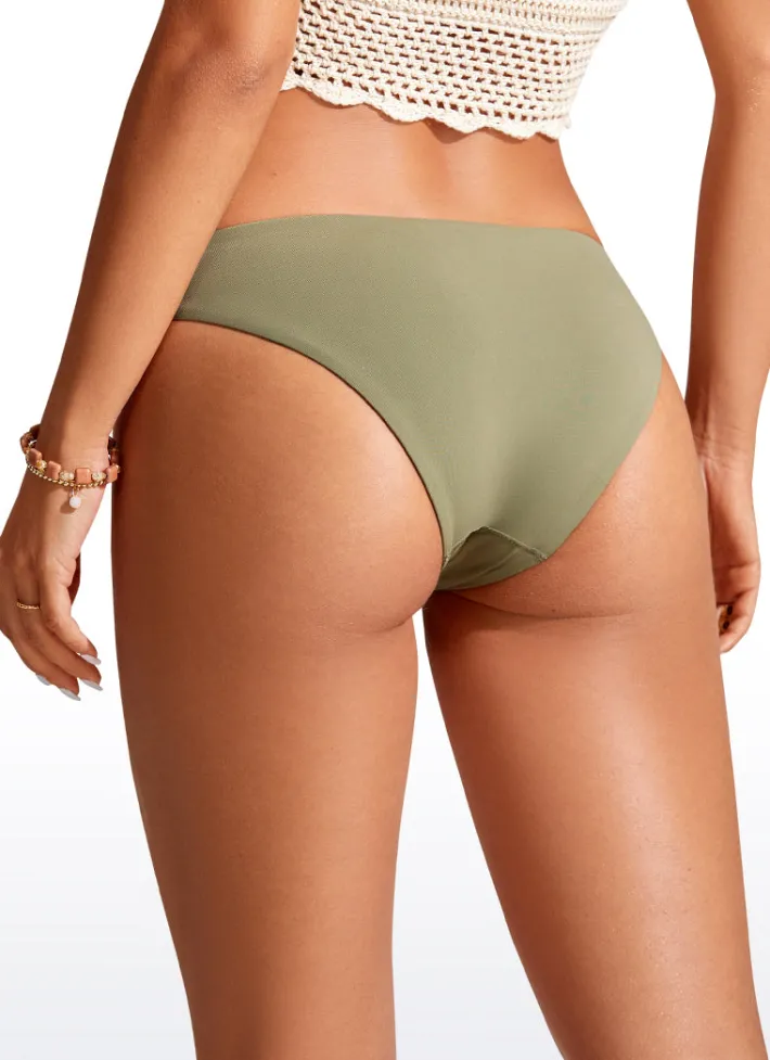 Cheap CRZ YOGA Sunshine Bikini Bottom Low Rise