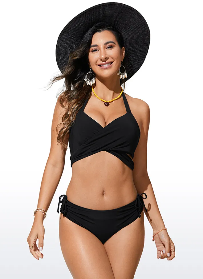 Sale CRZ YOGA Sunshine Bikini Top Push Up