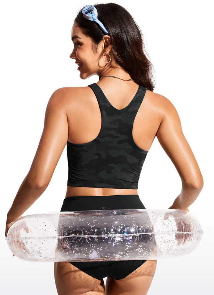 Clearance CRZ YOGA Sunshine Bikini Top Racerback