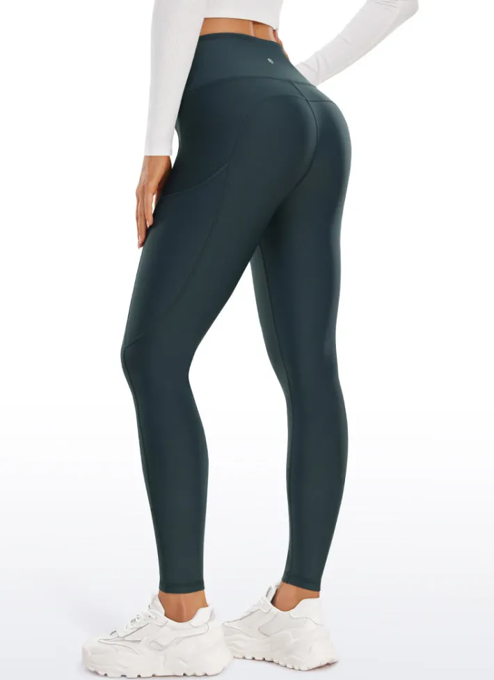 Store CRZ YOGA Thermal Fleece Lined Pocket Leggings 28''