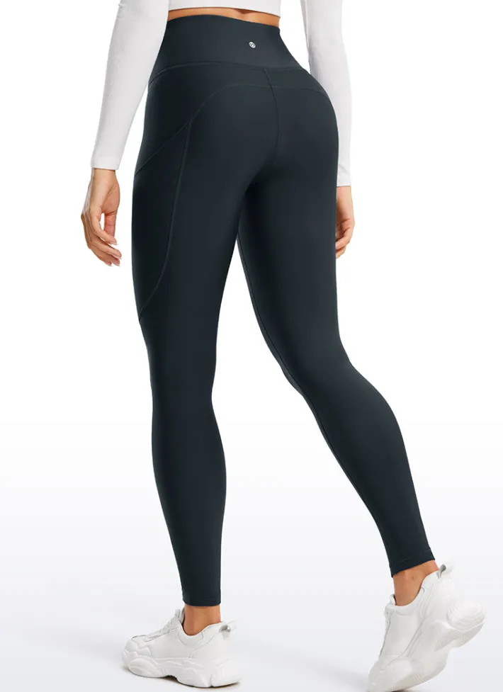 Outlet CRZ YOGA Thermal Fleece Lined Pocket Leggings 28''