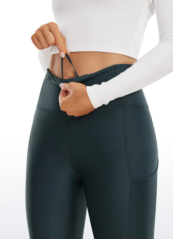Store CRZ YOGA Thermal Fleece Lined Pocket Leggings 28''
