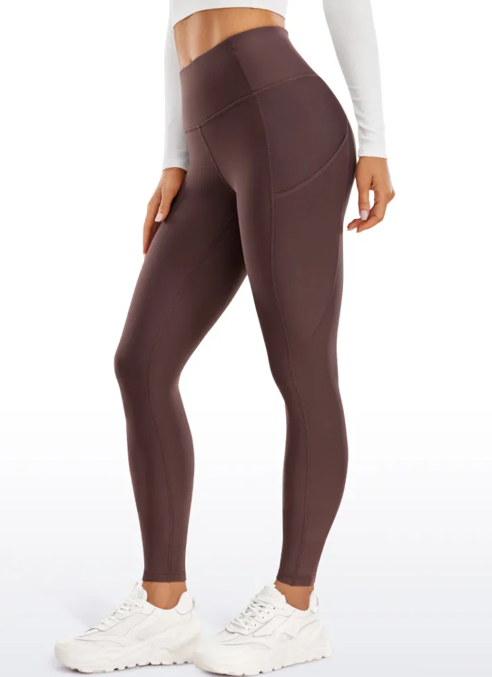 Store CRZ YOGA Thermal Fleece Lined Pocket Leggings 28''