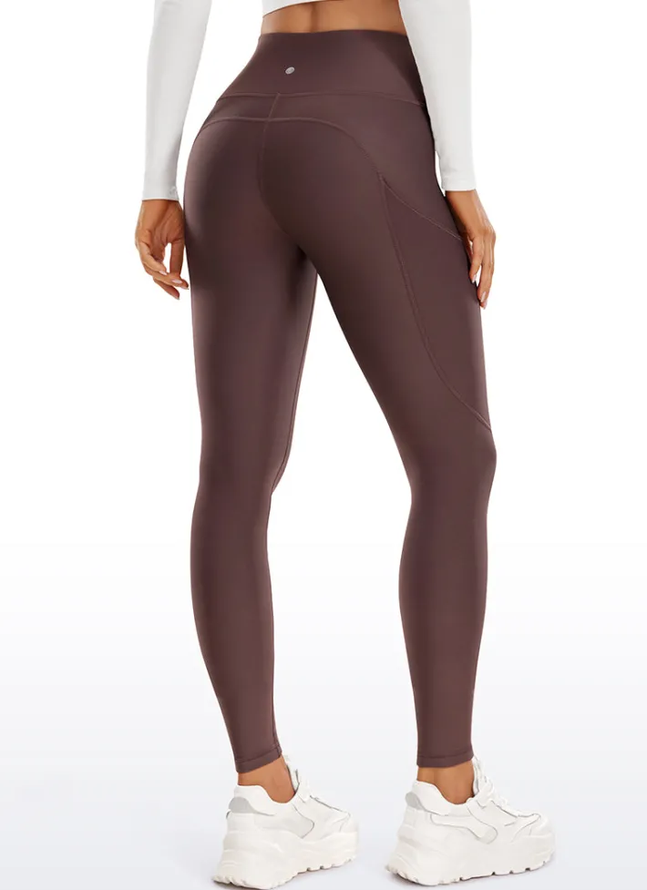 Store CRZ YOGA Thermal Fleece Lined Pocket Leggings 28''