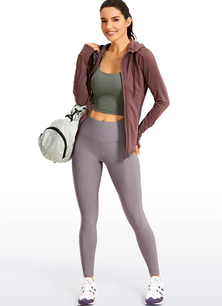 Cheap CRZ YOGA Thermal Fleece Lined Pocket Leggings II 25''