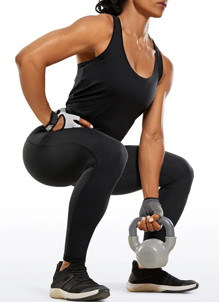 Hot CRZ YOGA Ulti-Dry Workout Leggings 25''