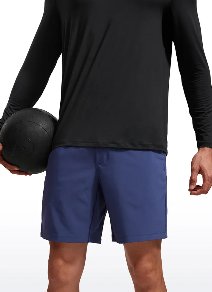 Fashion CRZ YOGA Ultralight Crewneck Long Sleeves Shirts