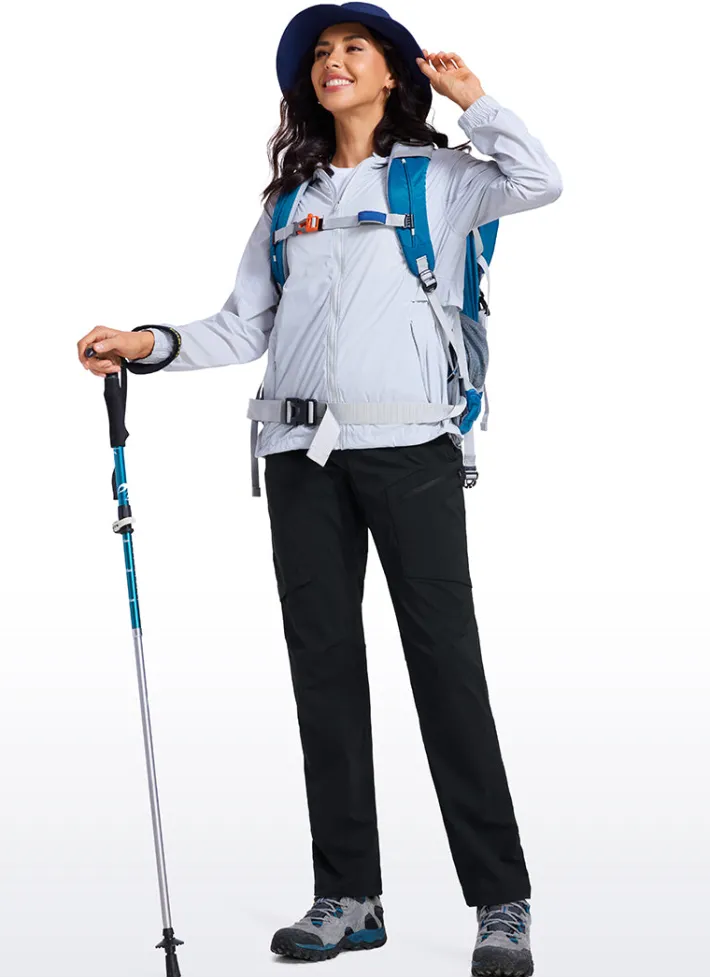 Cheap CRZ YOGA UPF 50+ Cargo Joggers with Zip Pockets 30''