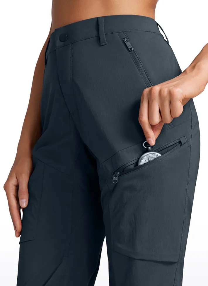 Cheap CRZ YOGA UPF 50+ Cargo Joggers with Zip Pockets 30''