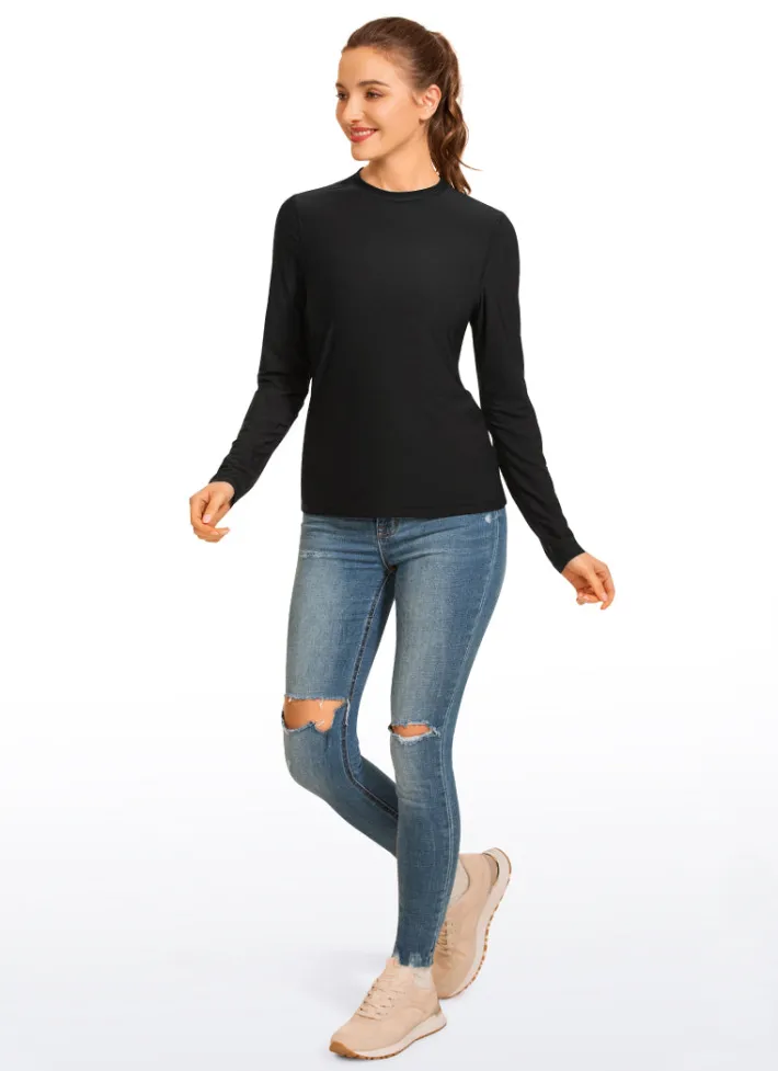 Flash Sale CRZ YOGA UPF 50+ Long Sleeve Rash Guard